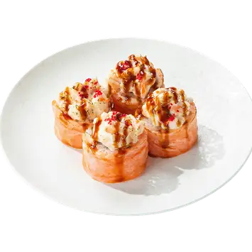 Росадо 2.0 с лососем и креветками 1/2