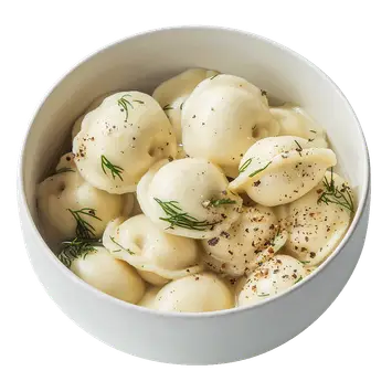 Пельмени с цыплёнком