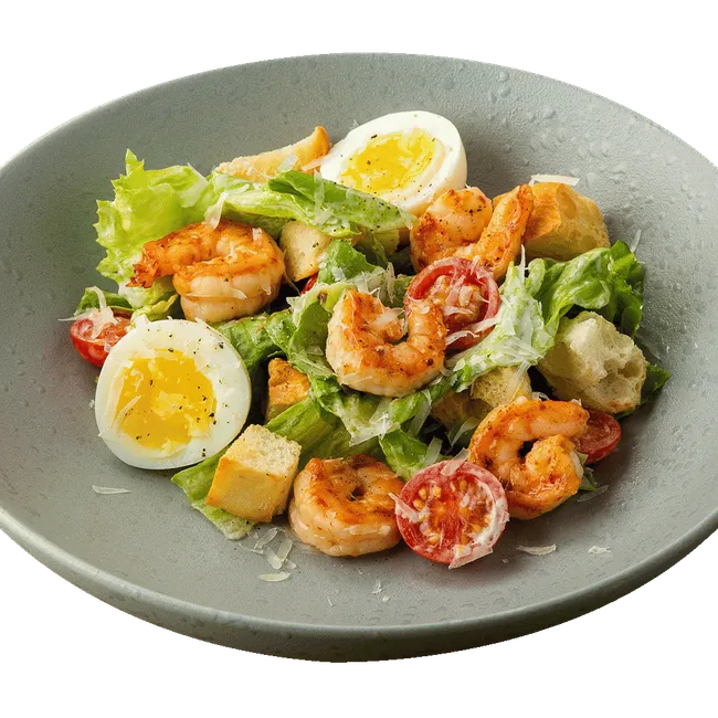 Цезарь с креветками