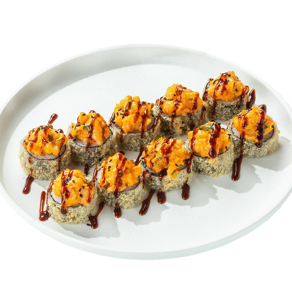 Лонг ролл Том ям с креветками