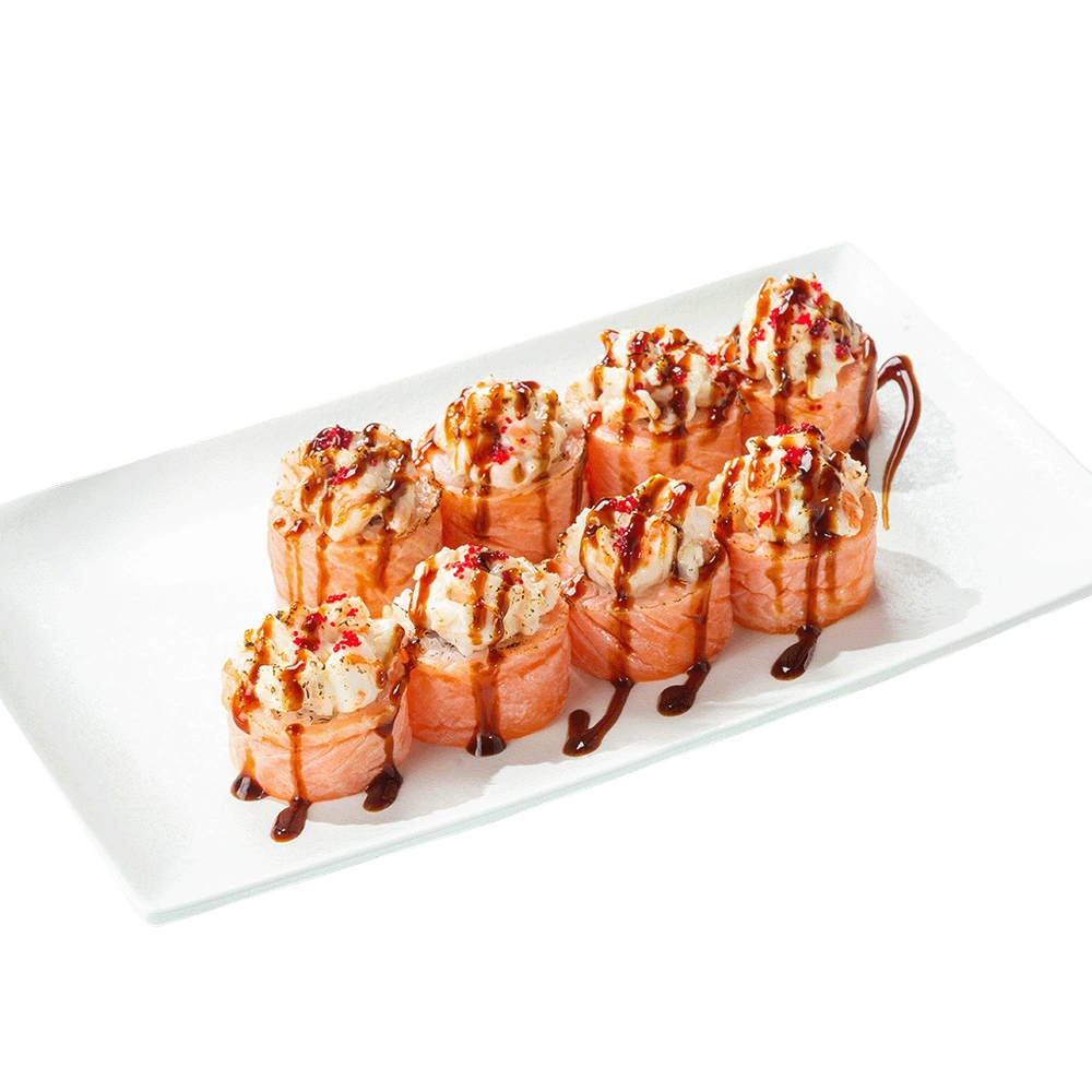 Росадо 2.0 с лососем и креветками