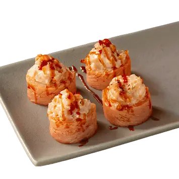 Росадо 2.0 с лососем и креветками 1/2