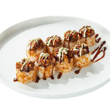 Ролл с угрём васаби