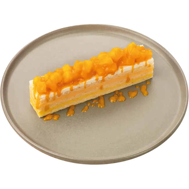 Бисквитно-манговый торт