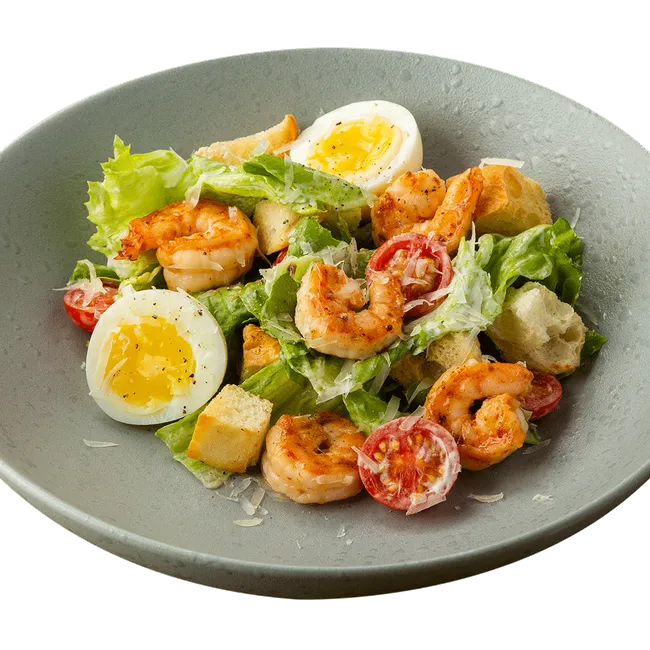 Цезарь с креветками