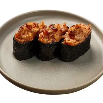 Тунец, запечённый под спайси соусом (3 шт.)