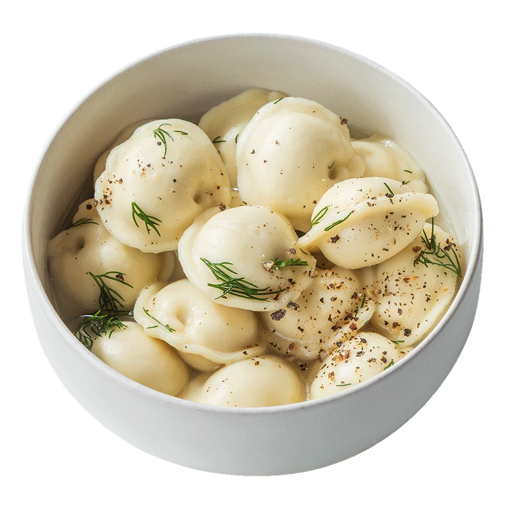 Пельмени с цыплёнком