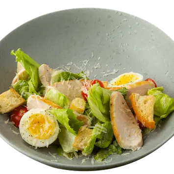 Цезарь с цыплёнком