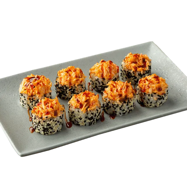 Ролл Саппоро с крабом и авокадо