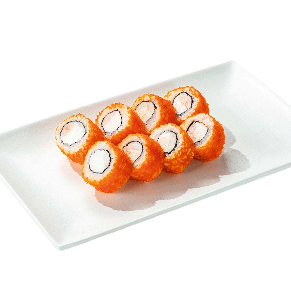 Эби ролл с тигровыми креветками