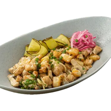 Картофель со свининой по-домашнему