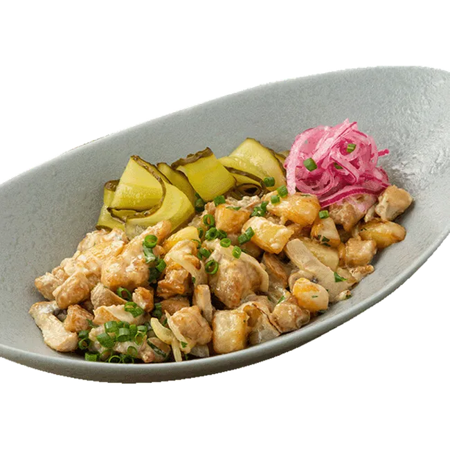 Картофель со свининой по-домашнему